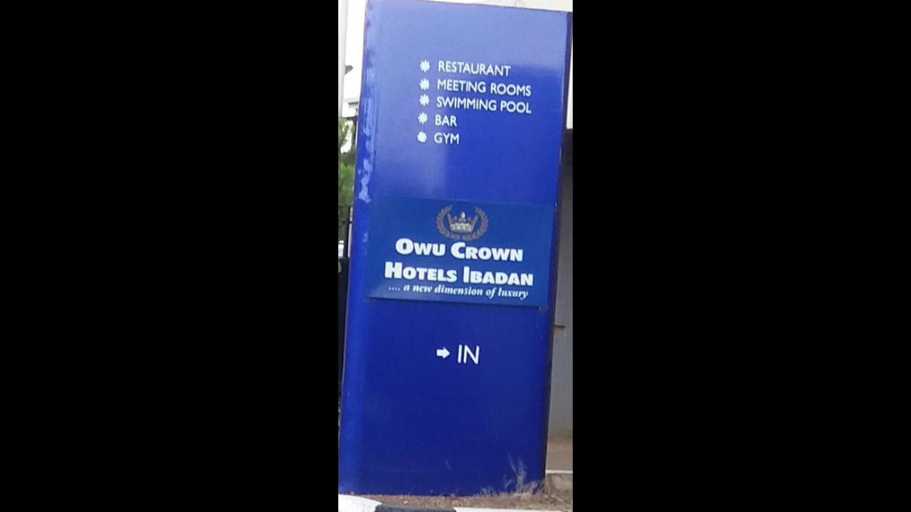 Room In Lodge - Owu Crown Hotel, Ibadan Exterior foto